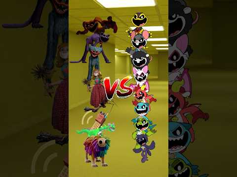 Poppy Playtime VS Nightmare Critters #shorts #poppyplaytimechapter #nightmarecritters