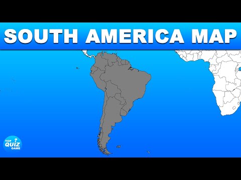 Guess All Countries On South America Map - Quiz Guess The Country