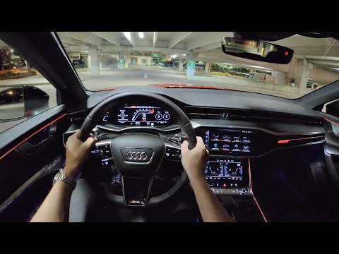 2021 Audi RS6 Avant - POV Night Drive & Final Thoughts