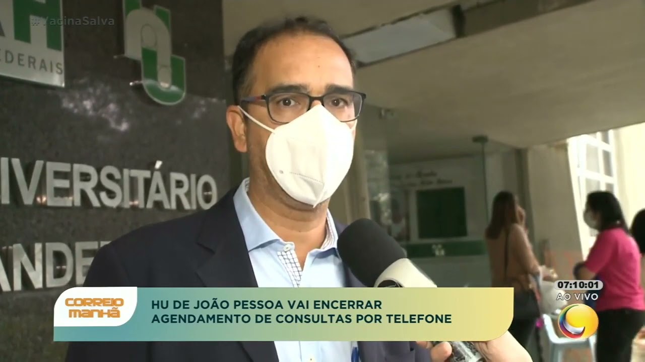 HU de João Pessoa vai encerrar agendamento de consultas por telefone