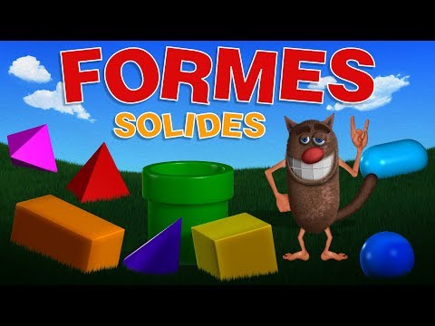 Apprendre aux enfants les formes solides (Learn Solid Geometric Shapes for Kids - Serie 03) 4k
