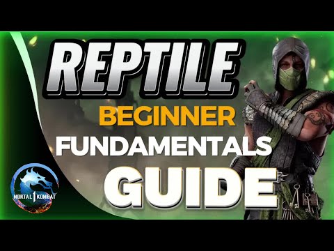 NEW REPTILE BEGINNER FUNDAMENTALS GUIDE| MORTAL KOMBAT 1