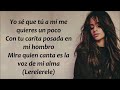Alejandro Sanz Ft. Camila Cabello - Mi Persona Favorita (Letra/Lyrics)