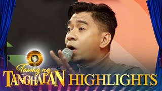 Teddy is happy that Superhero by Rocksteddy was sung on TNT | Tawag Ng Tanghalan