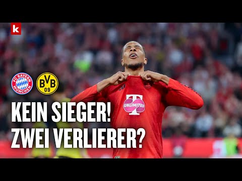 Bayern "auf Meisterkurs", aber das große Manko bleibt | FC Bayern - Borussia Dortmund 2:2