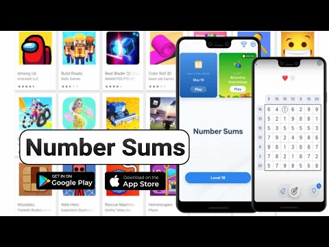 Number Sums - Numbers Game #4 (Android/IOS) - YouTube