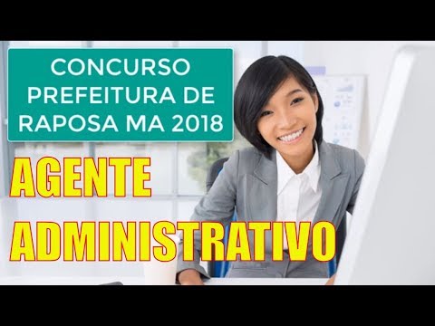 Apostila Prefeitura de Raposa MA Agente Administrativo PDF e Impressa