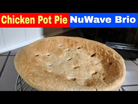 Chicken Pot Pie Recipe, Air Fryer Oven, NuWave Brio...