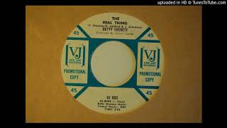 Chicago Soul: Betty Everett &quot;The Real Thing&quot; 45 Vee-Jay 683 1965