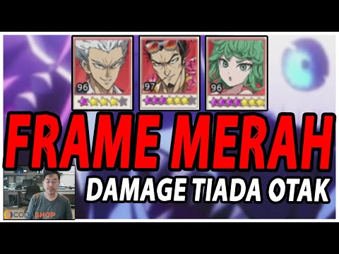 🔥🔥CHARACTER FRAME MERAH DMAAGE 11JUTA (METAL KNIGHT AS BOOSTER) - ONE PUNCH MAN:The Strongest