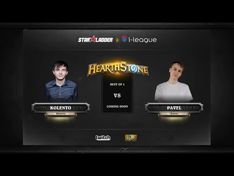 [EN] Kolento vs Pavel | SL i-League Hearthstone StarSeries Season 3 (25.05.2017)