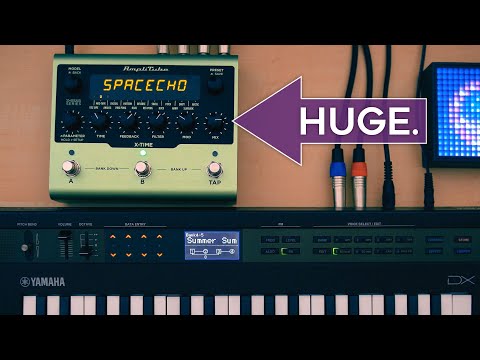 Amplitube X-Time delay pedal walkthrough