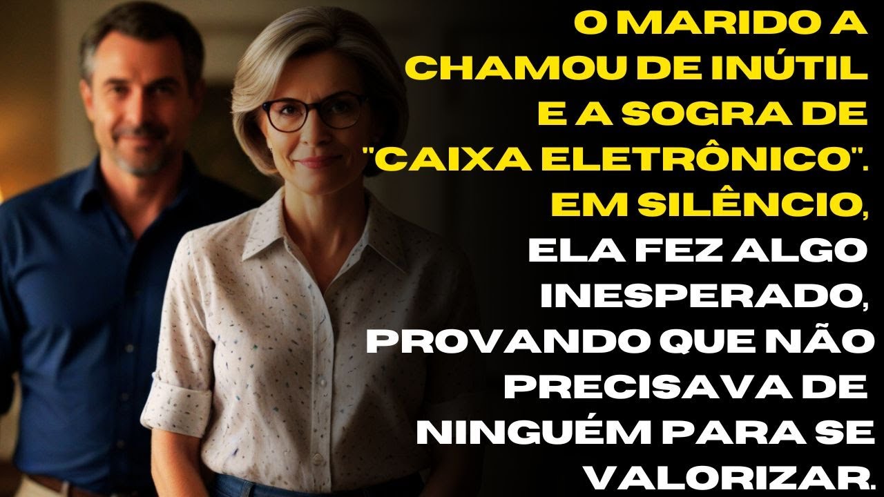 Reduzida a inútil e caixa eletrônico, ela dá uma lição ao marido e à sogra