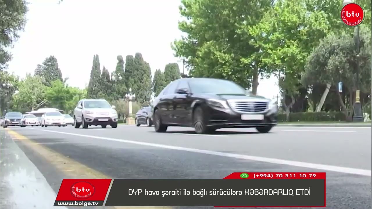 DYP hava şəraiti ilə bağlı sürücülərə XƏBƏRDARLIQ ETDİ