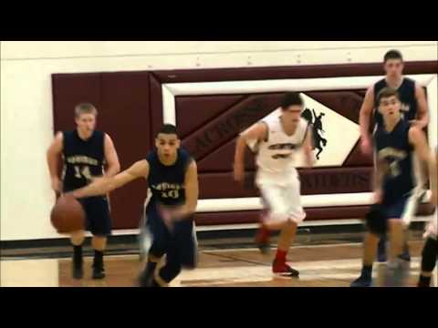 1/21/14 - Boys Basketball - Central 57, Aquinas 45