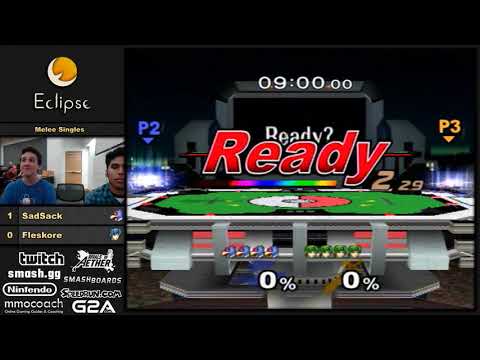 Sadsack vs Fleskore - UNT Melee 9/28/18 - Melee Singles