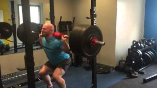 300 LB Back Squat 5 reps