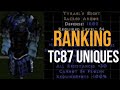 Diablo 2 Rating EVERY TC87 Unique In Diablo 2