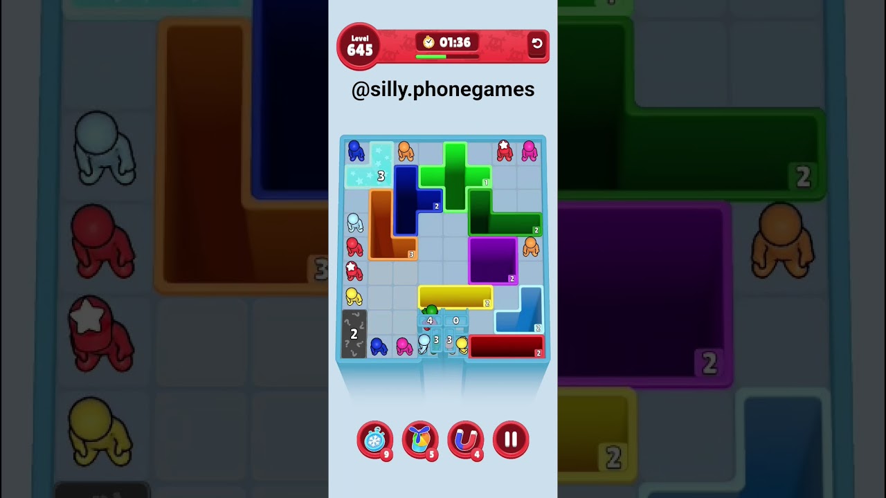 Drop Away Level 645 Walkthrough Solution