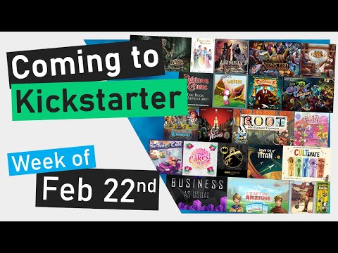 Boardgames Launching the Week of Feb 22nd | Pick of the Week is Wutaki