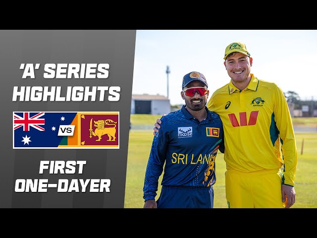 Australia A v Sri Lanka A  Highlights | First One Day Match