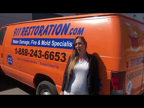 Water Damage in Restoration Fresno - Pipe Burst Cleanup - Call Now