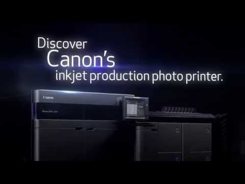 Inkjet production photo printer