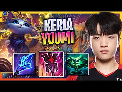 LEARN HOW TO PLAY YUUMI SUPPORT LIKE A PRO! | 🔥NEW ITEMS🔥 T1 Keria Plays Yuumi Support vs Nautilus!