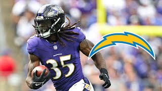 New RB Gus Edwards Highlights | LA Chargers