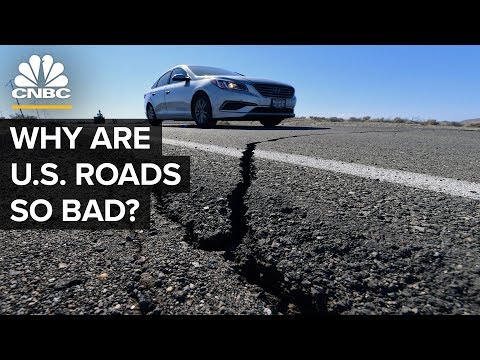 Why The Roads In The US Are In Such Poor Conditions