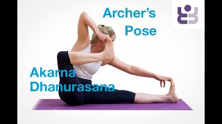 Akarna Dhanurasana. Archer's Pose. Classic and Modified Versions of this Asana