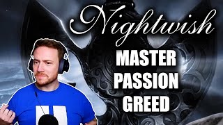 REACTING to NIGHTWISH (Master Passion Greed) 🕴❤💲