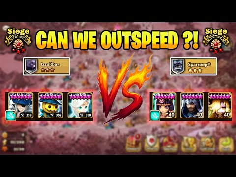SIEGE VS MY FIRST EX G3 GUILD ! (Summoners War)