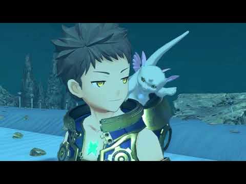 Xenoblade Chronicles 2 Cutscene 105 - Hard Tunnel Through the Clouds (Chapter 5: Masters and Slaves)