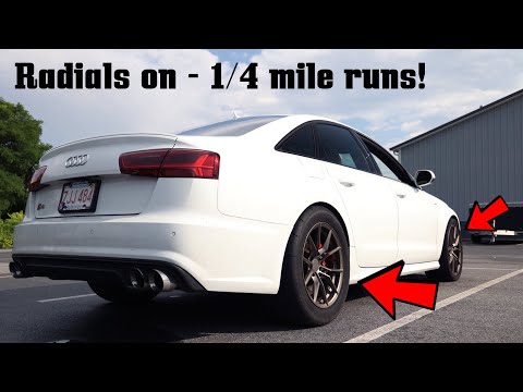 Mounting Drag Radials On My S6 and Going To The Track!