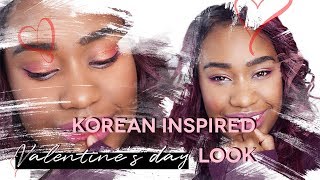 Korean makeup style for dark skin | My korean makeup transformation