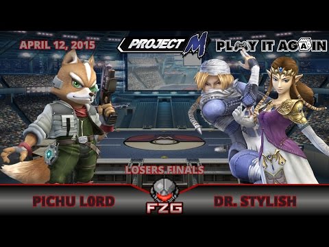FPS5|Project M-Losers Finals: Pichu L0rd (Fox) vs Dr. Stylish (Zelda/Shiek)