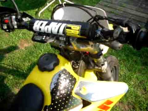 2000 Suzuki DRZ400E startup Athena 435 kit, Big Gun Race exhaust, for sale