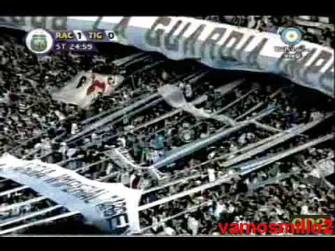Racing 1 Tigre 0 - Torneo Apertura 2009