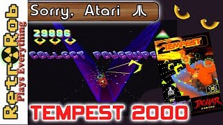 Sorry Atari #32: Atari Jaguar Tempest 2000 Thoughts and Gameplay on an Excellent Game!
