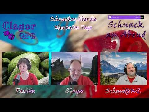 Schnack am Abend...Ah Nachmittag. Wir waren auf einem Con.