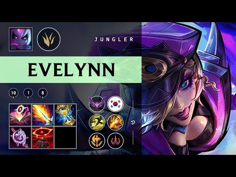 Evelynn Jungle vs Talon - KR Master Patch 25.22