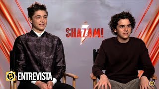 ¡SHAZAM! | Entrevista a Mark Strong, Asher Angel, Jack Dylan Grazer y David F Sandberg