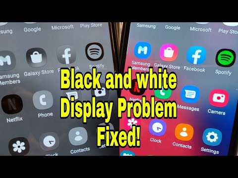 How to Remove Black and White screen on All New Android Phones.