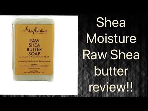 Shea Moisture Raw Shea Butter Soap Review