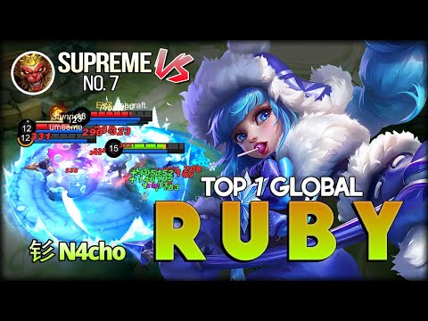 Annoying Scythe Girl. 钐 N4c̶h̶o̶ Top 1 Global Ruby - Mobile Legend: Bang Bang