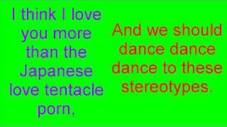 the stereotype song (Your Favorite Martian) lyrics