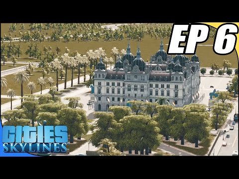 CREATING A CITY HALL AREA, Cities: Skylines #6