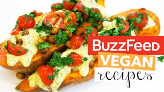 BuzzFeed Recipes Tested - 3 Healthy Vegan Buzzfeed Dinner Recipes