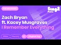 Zach Bryan & Kacey Musgraves - I Remember Everything (Piano Karaoke)